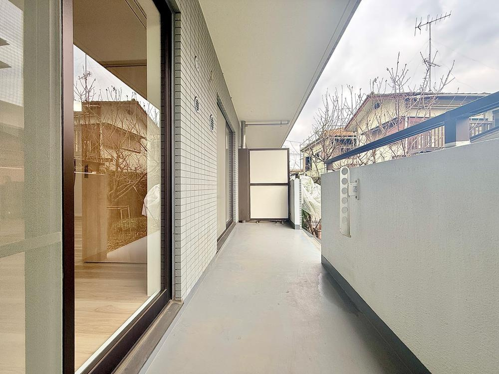 東村山北パークホームズのバルコニー|バルコニー付きです