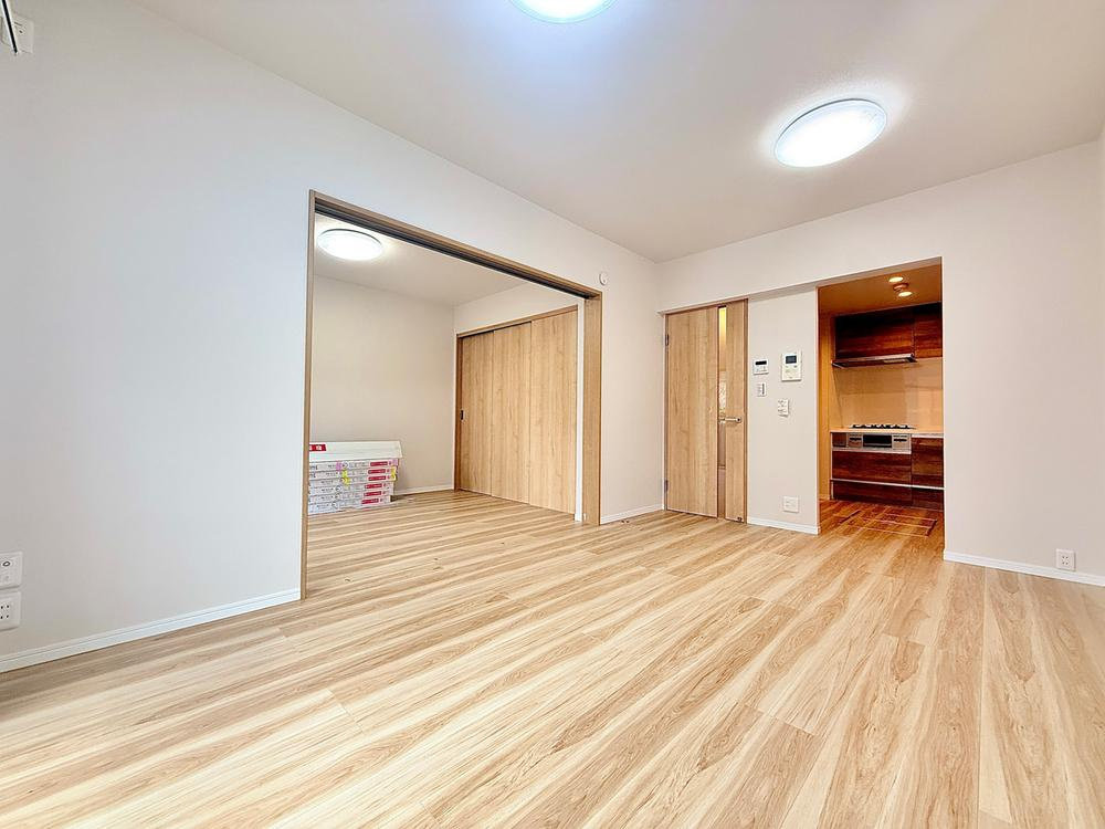 東村山北パークホームズの居間・リビング|ゆったり過ごせるリビングです