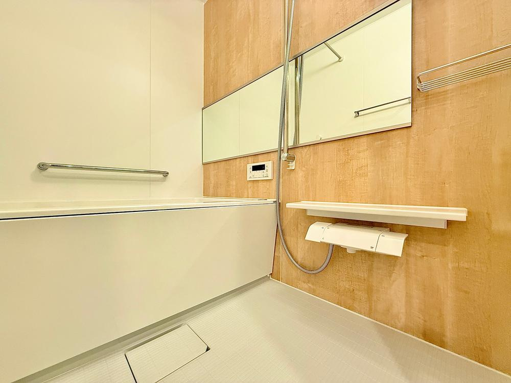 東村山北パークホームズの浴室|落ち着いた空間のお風呂です