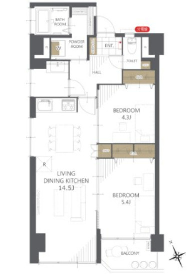 小栗原住宅２号棟