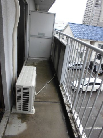 アーデル天神尾のバルコニー