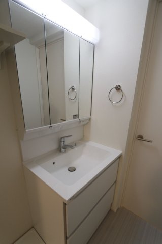 ガナーリア箱崎の洗面所