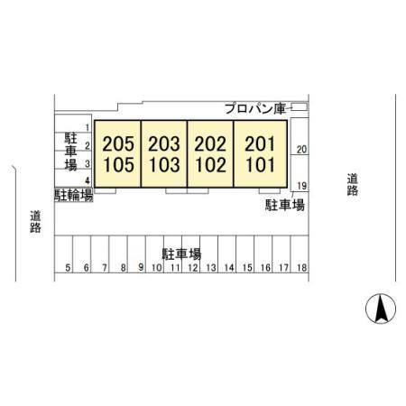 クラーレＹの区画図|他社様掲載物件もまとめてご紹介、ご案内可能です(^^)/