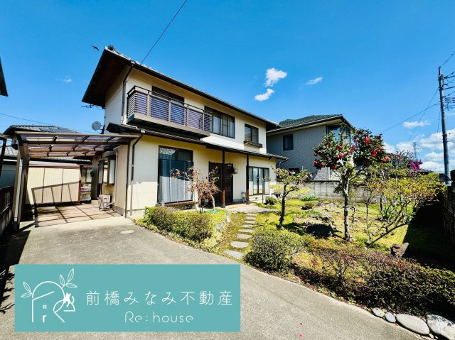 【中古】前橋市川曲町　３LDK＋S※複層ガラス◎の外観|外はこのようになっています