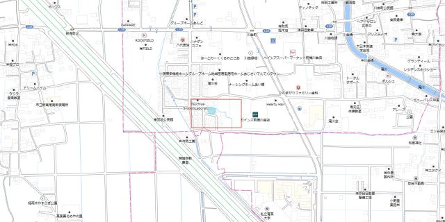 【中古】前橋市川曲町　３LDK＋S※複層ガラス◎の地図