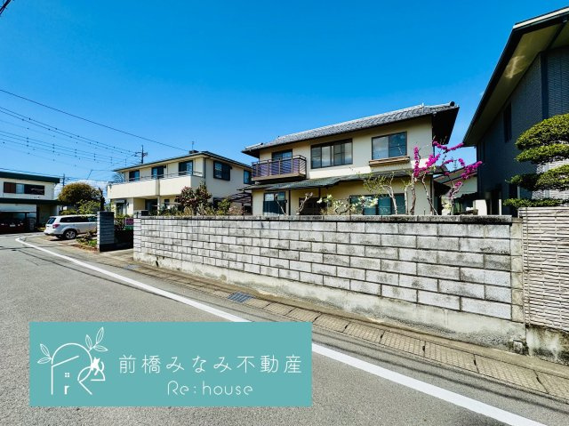 【中古】前橋市川曲町　３LDK＋S※複層ガラス◎の外観|落ち着いた雰囲気の外観です