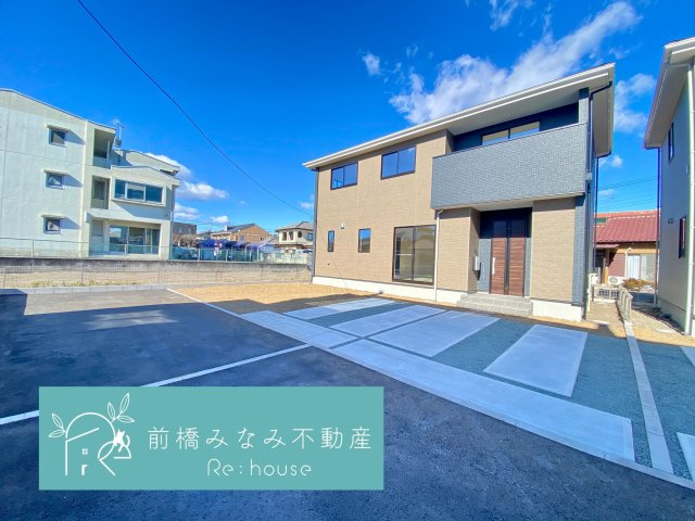 【新築】前橋市前箱田町1期　１号棟(全２棟)　アーバンスタイル　新築建売分譲の外観|外観もきれいです