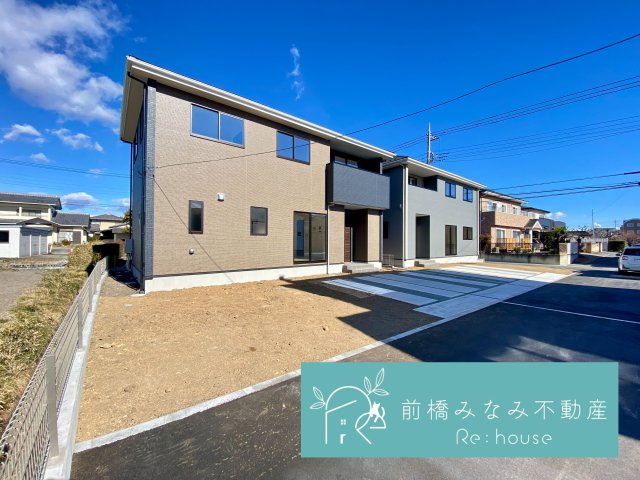 【新築】前橋市前箱田町1期　１号棟(全２棟)　アーバンスタイル　新築建売分譲の外観|外観も気になるポイント