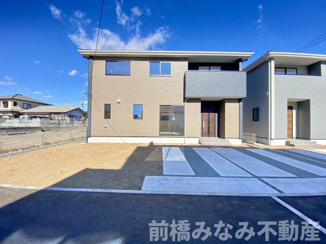 【新築】前橋市前箱田町1期　１号棟(全２棟)　アーバンスタイル　新築建売分譲の外観|建物外観を気になさる方へ、見た目の良い物件です