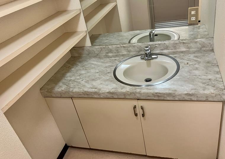 ルミネ根岸公園の洗面所