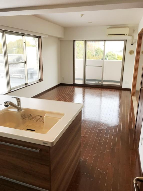 デュオガーデン柏見晴らしの丘の居間・リビング