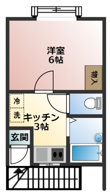 エスポワールⅡの間取り