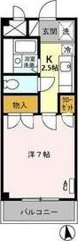 青悠荘の間取り