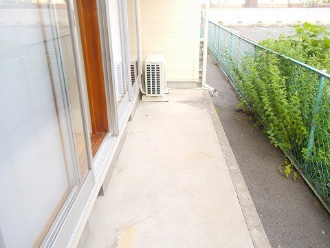 コーポIWASAのバルコニー