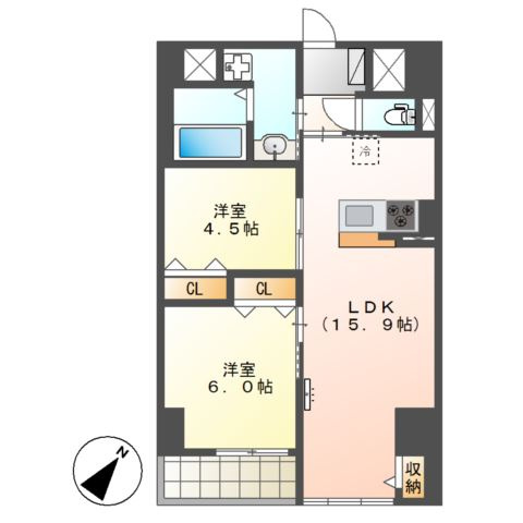アーバンパレスの間取り