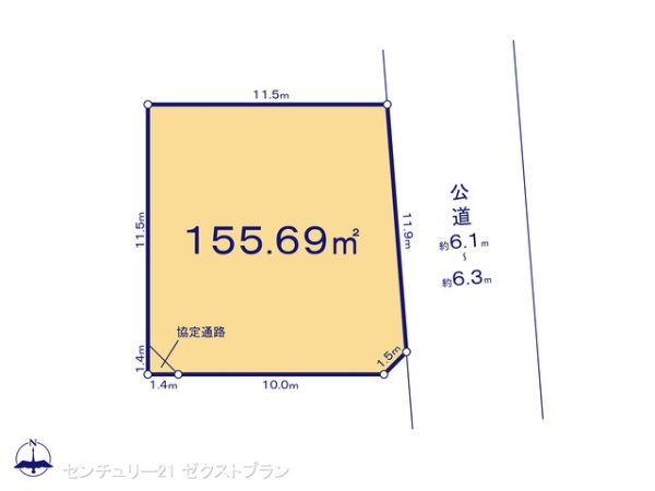 本庄市見福１丁目の売地