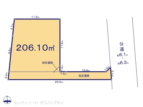 本庄市見福１丁目の売地