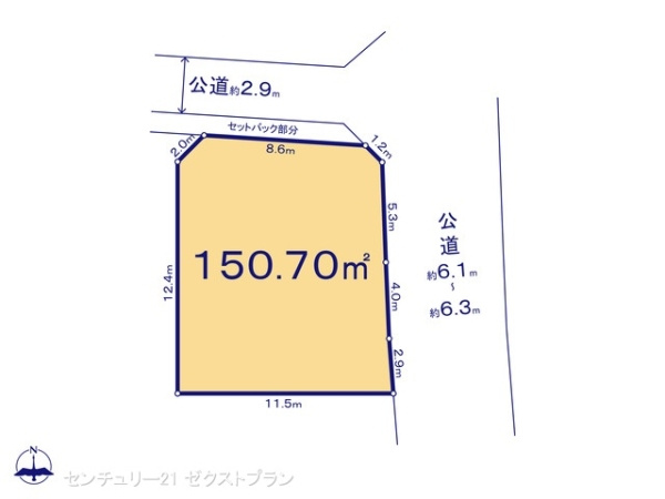 本庄市見福１丁目の売地