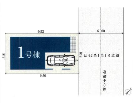 川崎市川崎区四谷上町の新築一戸建の区画図|限定1棟の販売です！
お気軽にお問合せ下さい！