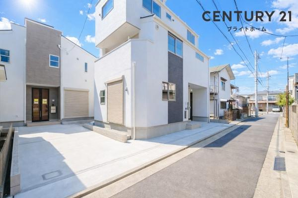 川崎市川崎区小田６丁目の新築一戸建の前面道路含む現地写真|閑静な住宅街につき住環境良好です♪