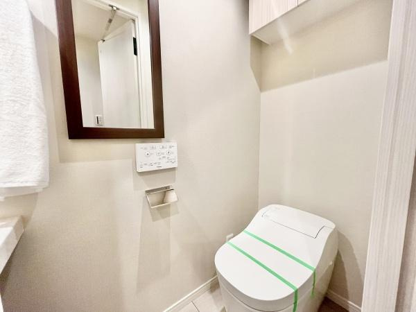 【トイレ】 | ディアナコート二子玉川園 | 明るくて広い落ち着いた色合いのトイレです！
