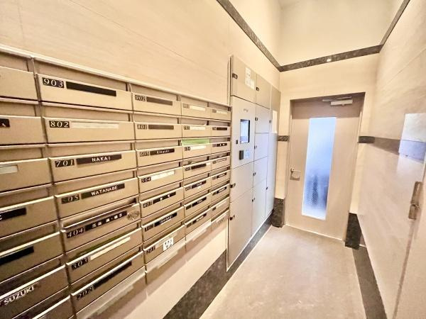 ディアナコート二子玉川園のその他共用部分|宅配ボックス完備です！