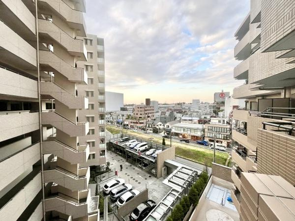 ディアナコート二子玉川園のその他|バルコニーからの景色