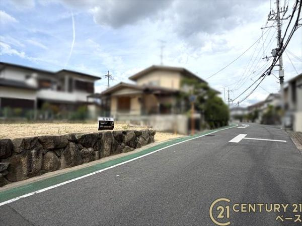 北葛城郡上牧町滝川台１丁目の売地の前面道路含む現地写真|■現地撮影写真■ お気軽にお問い合わせください。