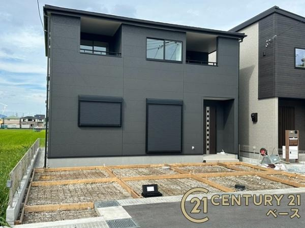 リーブルガーデン中筋出作 １号棟 ／新築一戸建の前面道路含む現地写真