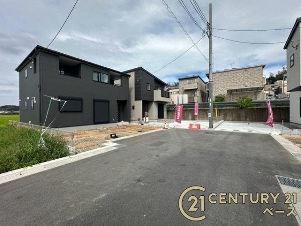 リーブルガーデン中筋出作 ２号棟 ／新築一戸建の前面道路含む現地写真|■現地撮影写真■落ち着いた雰囲気の住宅地です！ぜひお気軽にお問い合わせください！