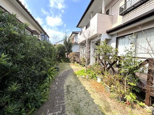 宮崎市桜ケ丘町・中古戸建の庭