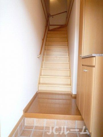 サンライズＢの玄関