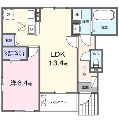 ホワイト　フォックス　Ⅱの間取り