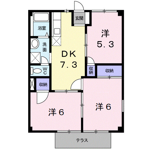 【間取り】 | アーバンハウスⅡ