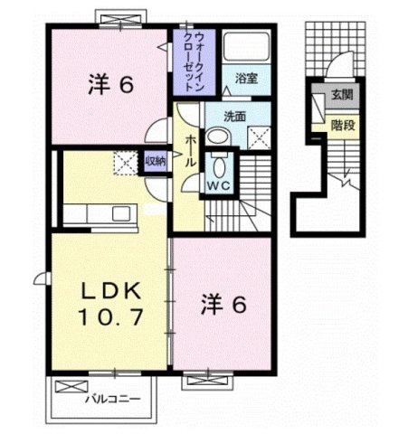 【間取り】 | サンリットレジデンス大越
