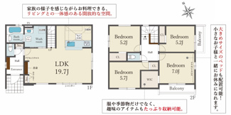 【間取り】 | Terrechez大津市雄琴１期 | 間取り