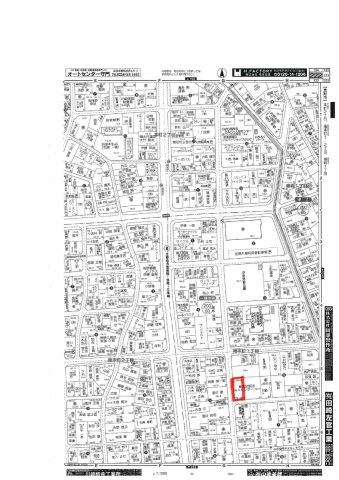 浅記配送センターパーキングの地図
