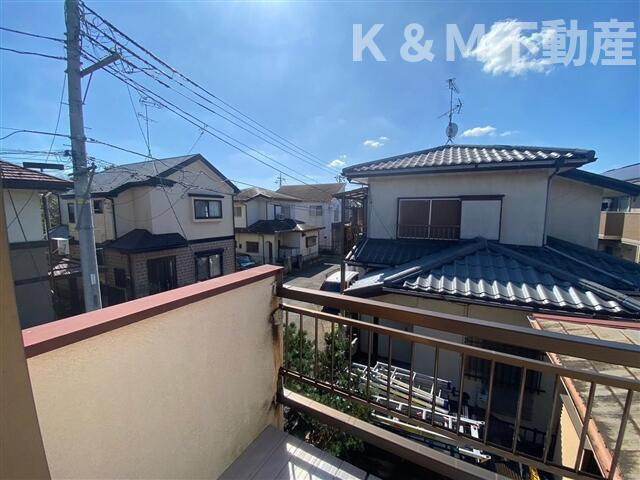 大島田第一貸家の展望|２０２４年１０月１５日　撮影 