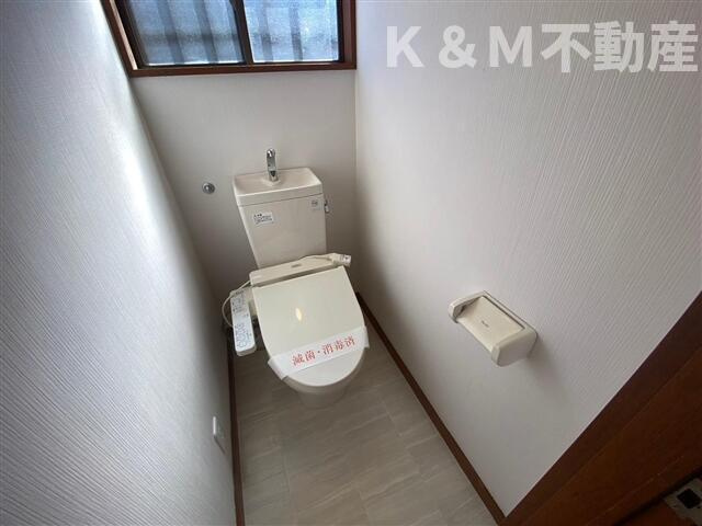 大島田第一貸家のトイレ|コンパクトで使いやすいトイレです