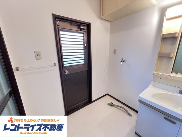 奥町戸建てのエントランス