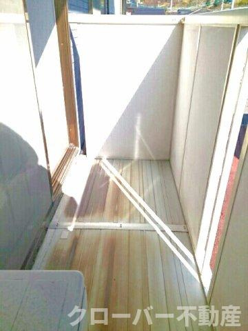 オレンジパレス１号棟のバルコニー