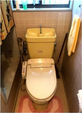 名古屋市港区新茶屋戸建のトイレ|トイレもきれいです