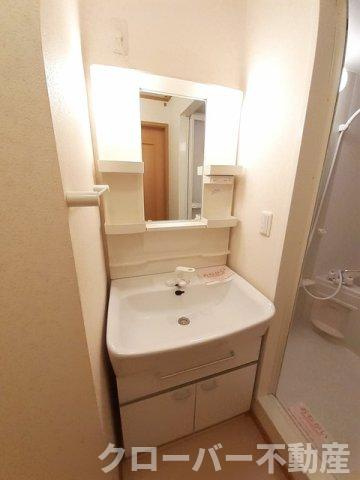 ベル・ソレイユＤの洗面所