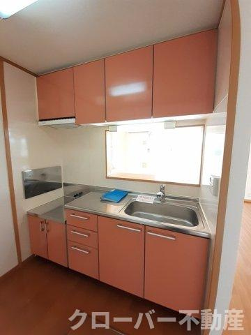 ベル・ソレイユＤのキッチン