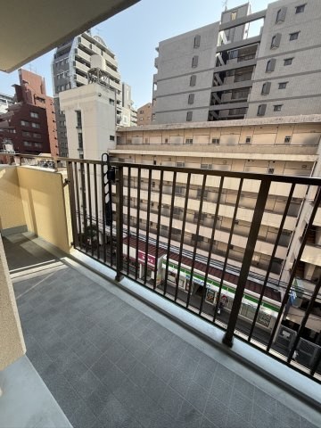 南薬院パークマンションのバルコニー