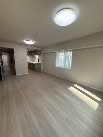 南薬院パークマンションの居間・リビング