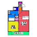 【間取り】 | メゾン・ド・リエール博多の間取り