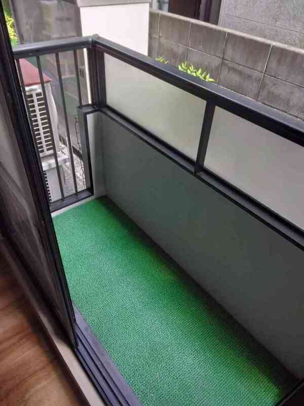 セリジエール嵐山のバルコニー