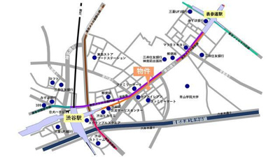 【地図】 | 青山台ビル | ※図面と現況が違う場合現況優先 