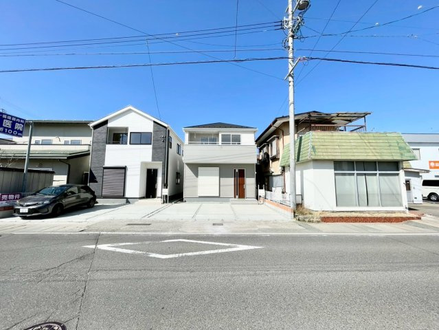 長野稲里町中氷鉋第１の前面道路含む現地写真|２号棟